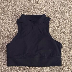 All in Motion Black Crop Top